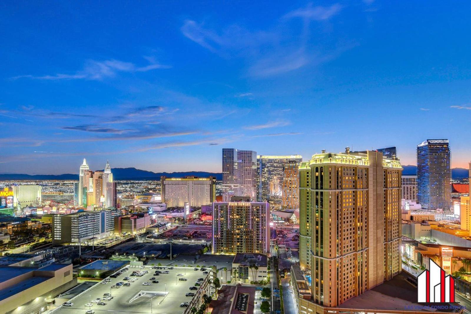 Mgm Signature-30-705 F1 Track & Strip View Balcony Las Vegas Buitenkant foto