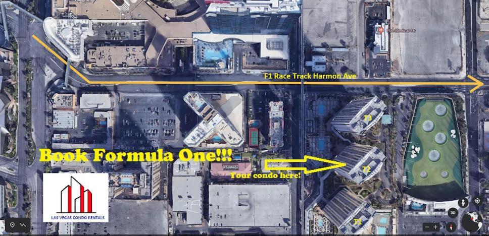 Mgm Signature-30-705 F1 Track & Strip View Balcony Las Vegas Buitenkant foto